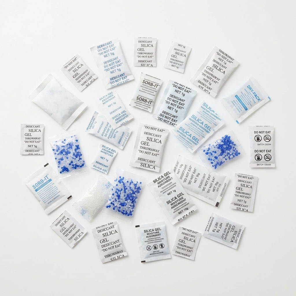 Silica Gel Sachets & Packs